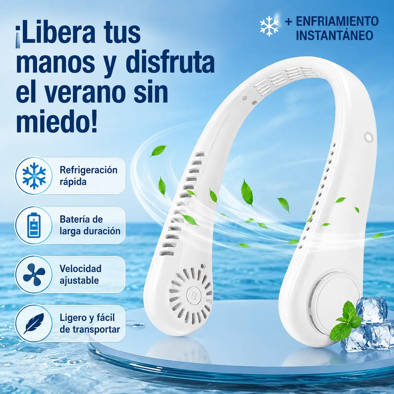 BrisaGo™ | Di Adiós al Calor en Segundos ❄️ NubeWalk